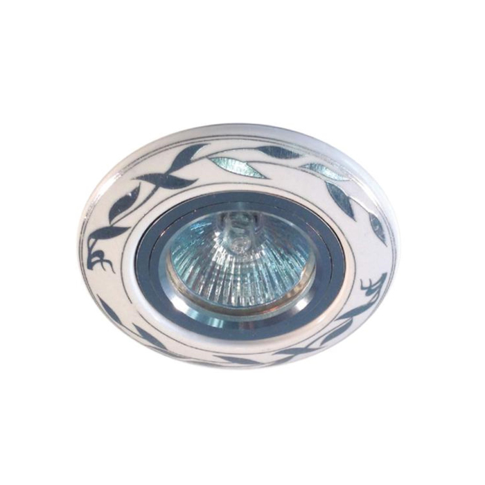 Светильник встраиваемый IL.0024.0329, GU5.3, 50 Вт, цвет алюминий, d=60мм