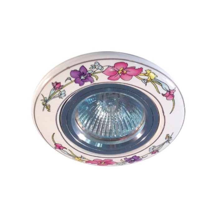 Светильник встраиваемый IL.0024.0429, GU5.3, 50 Вт, цвет алюминий, d=60мм