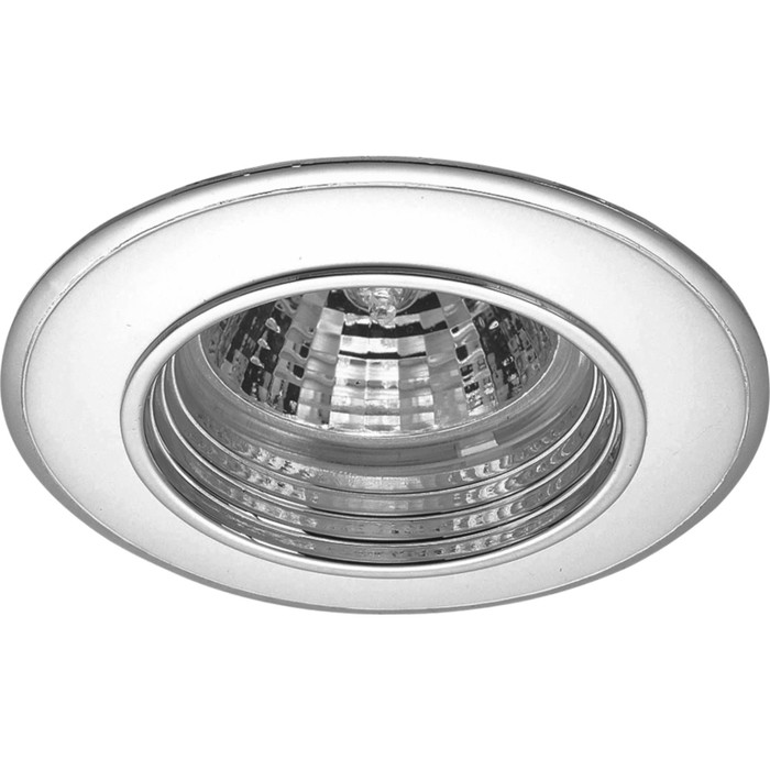 Светильник встраиваемый IL.0008.0133, GU5.3, 50 Вт, цвет хром, d=76мм