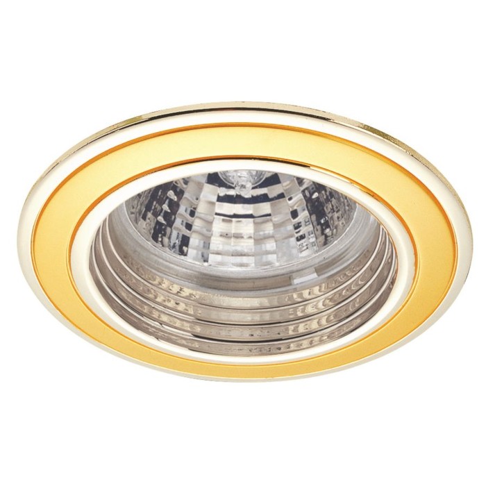 Светильник встраиваемый IL.0008.0134, GU5.3, 50 Вт, цвет никель, d=76мм