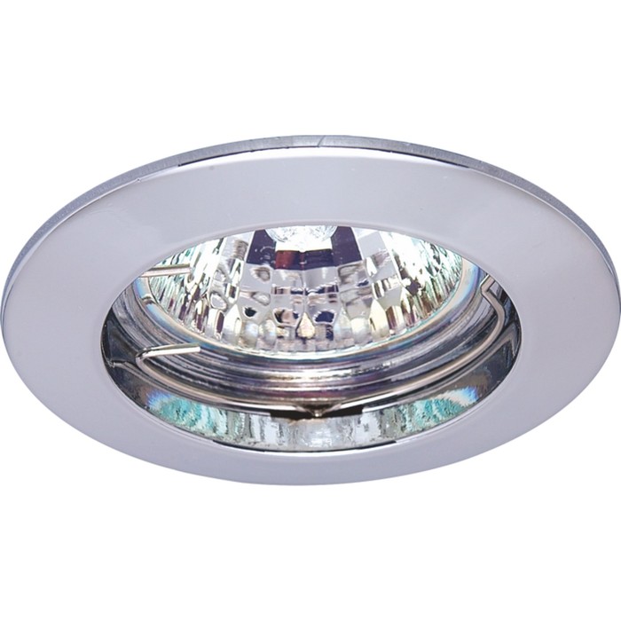 Светильник встраиваемый IL.0008.0702, GU5.3, 50 Вт, цвет хром, d=60мм