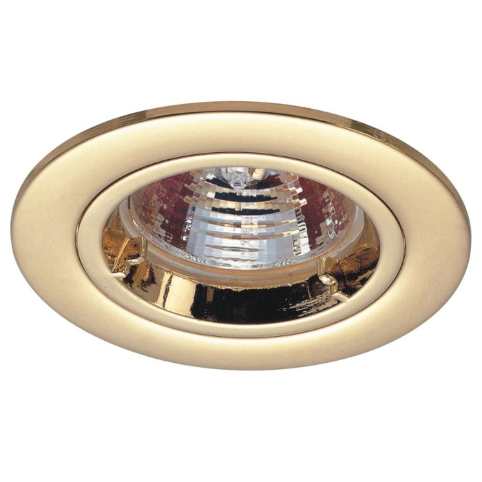 Светильник встраиваемый IL.0008.1112, GU5.3, 50 Вт, цвет медь, d=70мм