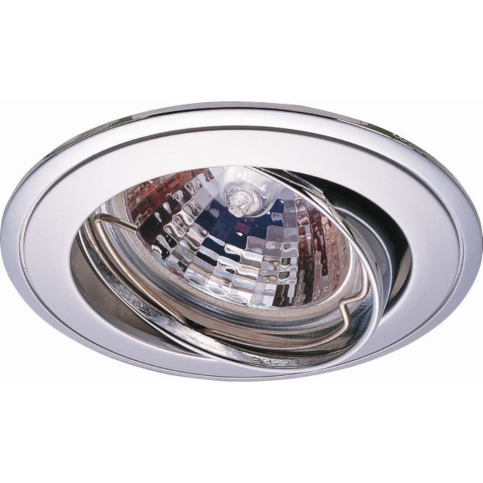Светильник встраиваемый IL.0008.1331, GU4, 35 Вт, цвет хром, d=56мм