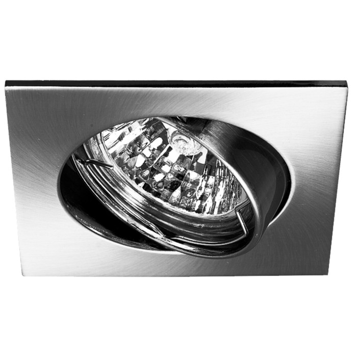Светильник встраиваемый IL.0008.2413, GU5.3, 50 Вт, цвет хром, d=75мм