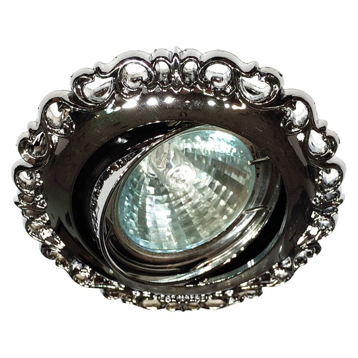 Светильник встраиваемый IL.0800.0102, GU5.3, 50 Вт, цвет хром, d=60мм