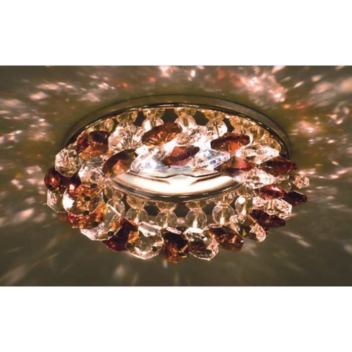 Светильник встраиваемый IL.0017.1203, GU5.3, 50 Вт, цвет хром, d=60мм