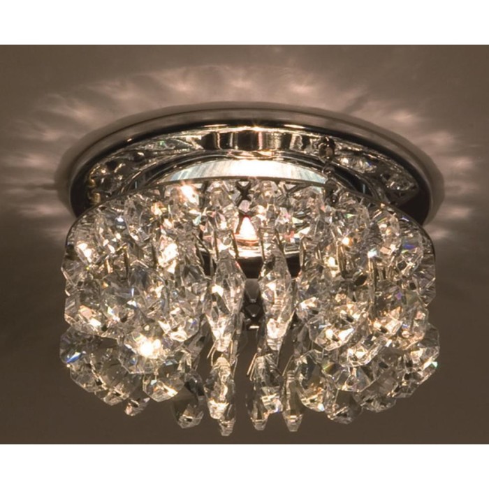 Светильник встраиваемый IL.0017.4103, GU5.3, 50 Вт, цвет хром, d=60мм