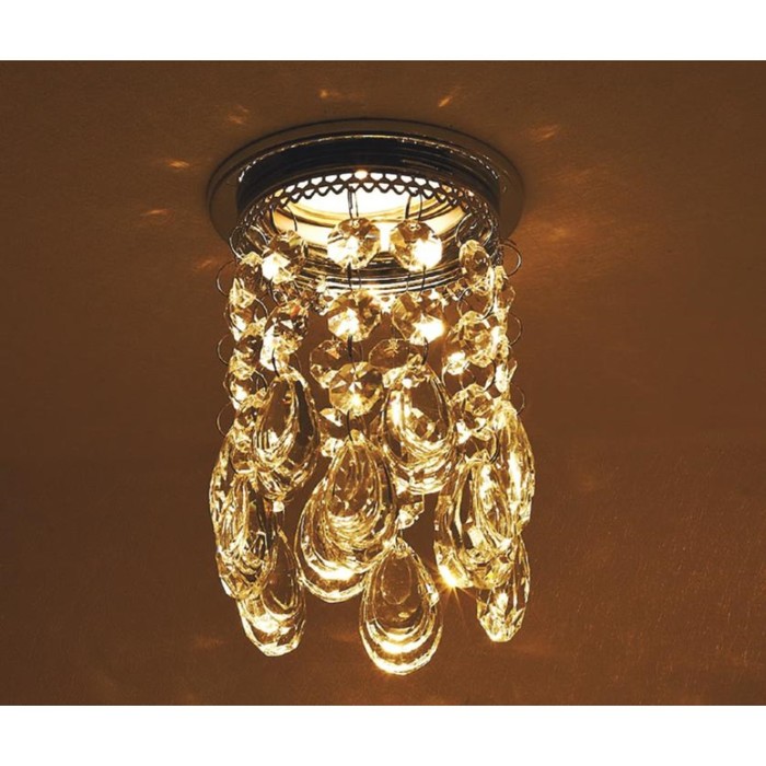 Светильник встраиваемый IL.0018.2503, GU5.3, 50 Вт, цвет хром, d=60мм