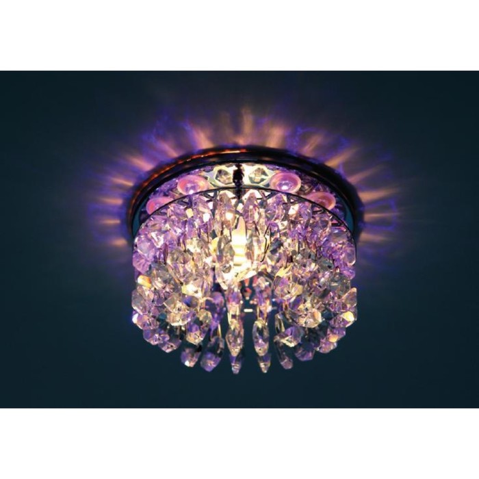 Светильник встраиваемый IL.0026.0903, GU5.3, 35 Вт, цвет хром, d=70мм