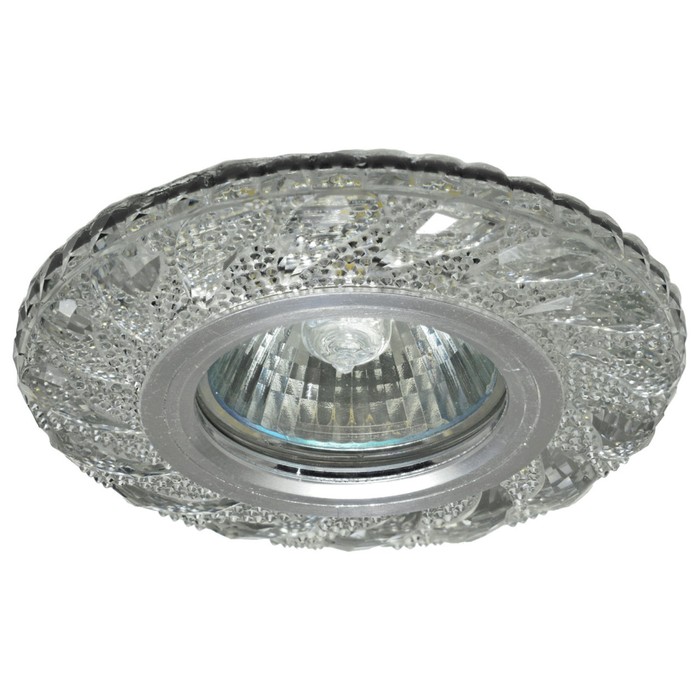 Светильник встраиваемый IL.0027.0503, GU5.3, 35 Вт, цвет алюминий, d=60мм