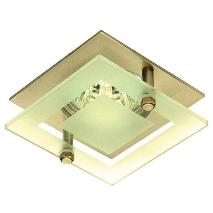 Светильник встраиваемый IL.0009.0153, GU5.3, 50 Вт, цвет медь, d=60мм