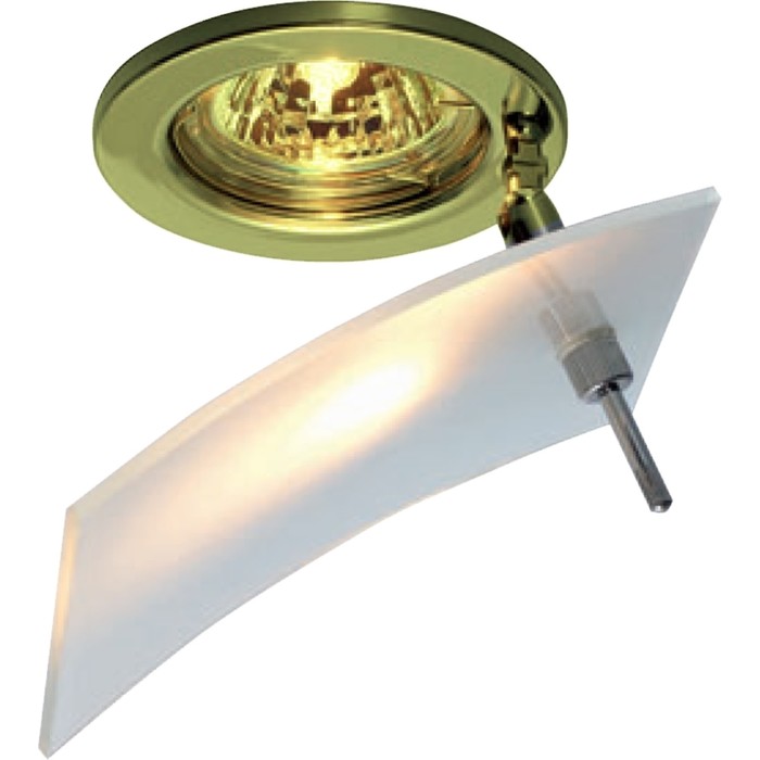 Светильник встраиваемый IL.0009.0253, GU5.3, 50 Вт, цвет медь, d=60мм