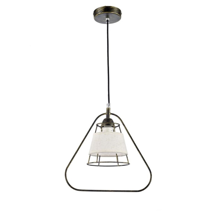 Светильник "Лолита" 1x40Вт E14 золото 28x14x100см