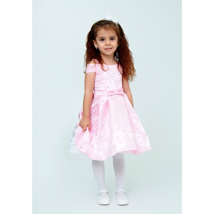 Платье для девочки, рост 116 см, цвет розовый