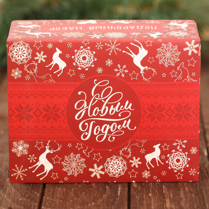 Набор "Тепла и уюта": копилка, носки универсального размера