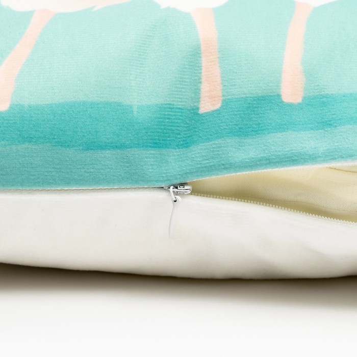 Наволочка декоративная Этель "Llama" 40 х 40 см, велюр