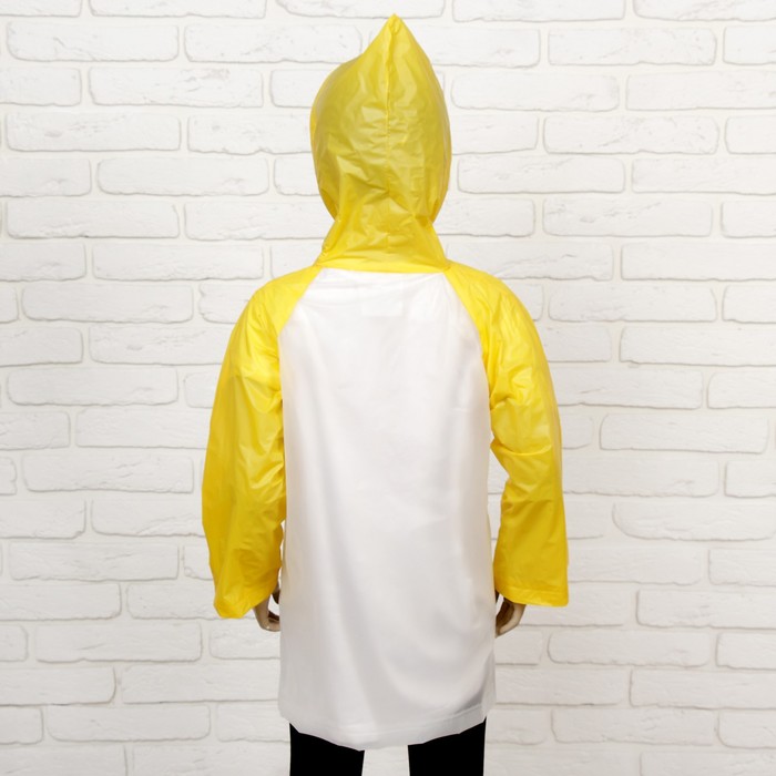 Дождевик детский "Смешные утята", размер М