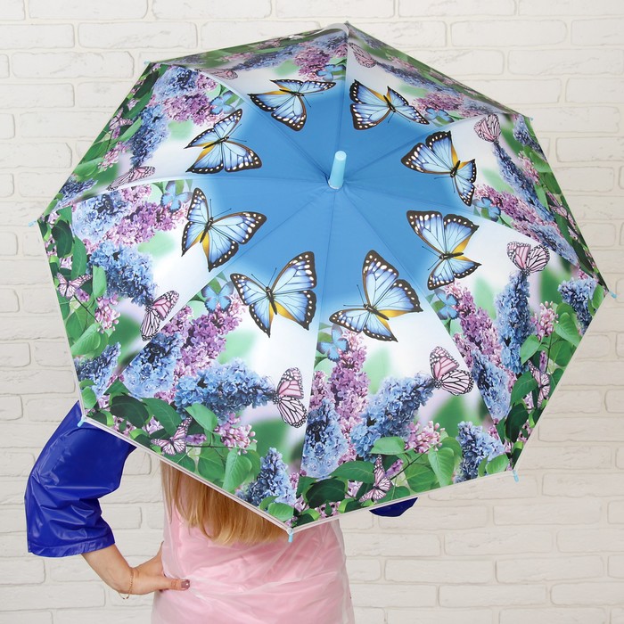 Зонт детский "Волшебная бабочка" МИКС