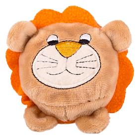 

Мягкая игрушка «Мячик-лев», коричневый, 7см
