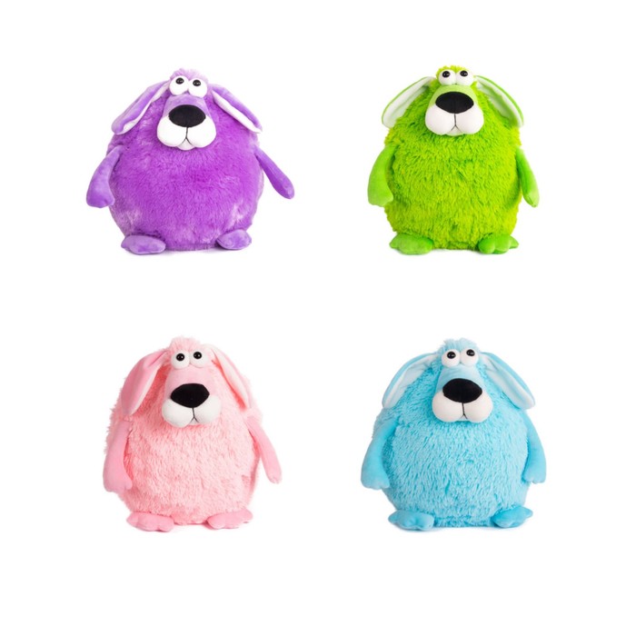 Мягкая игрушка "Собачка - кругляш", 27см, МИКС