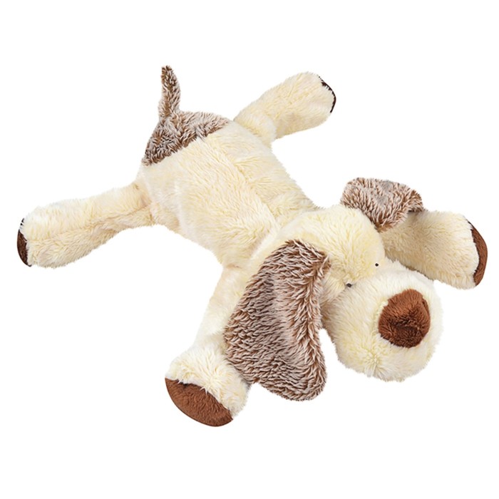 Мягкая игрушка "Щенок Санти", лежачий, 37см