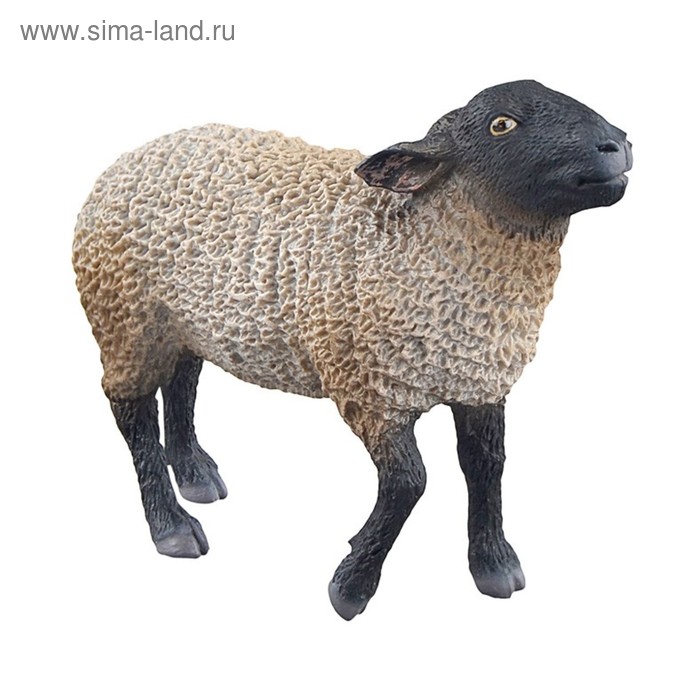 Фигурка «Овца Суффолк» фигурка животного овца