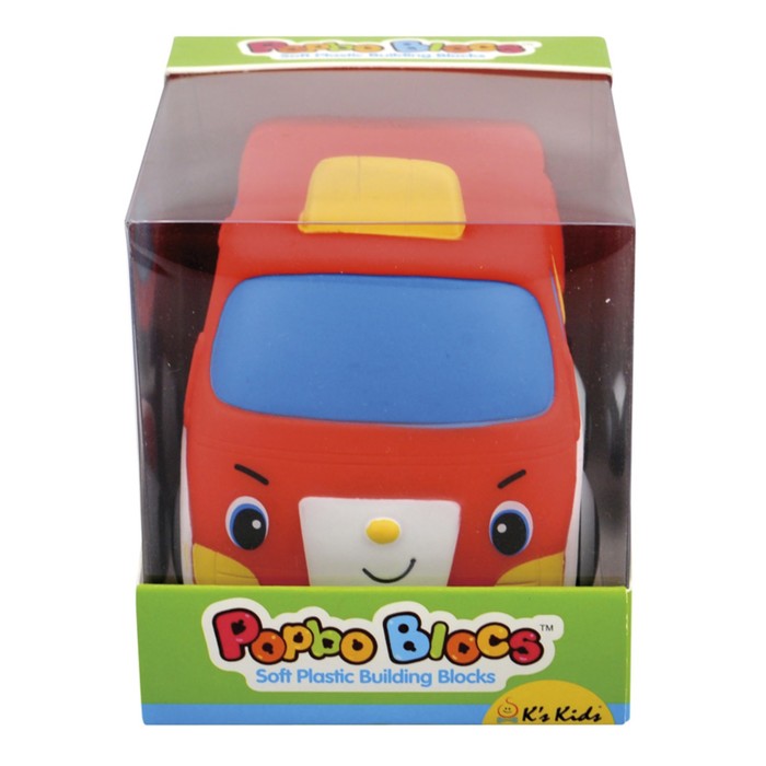 Конструктор "Пожарная машина", 2 детали