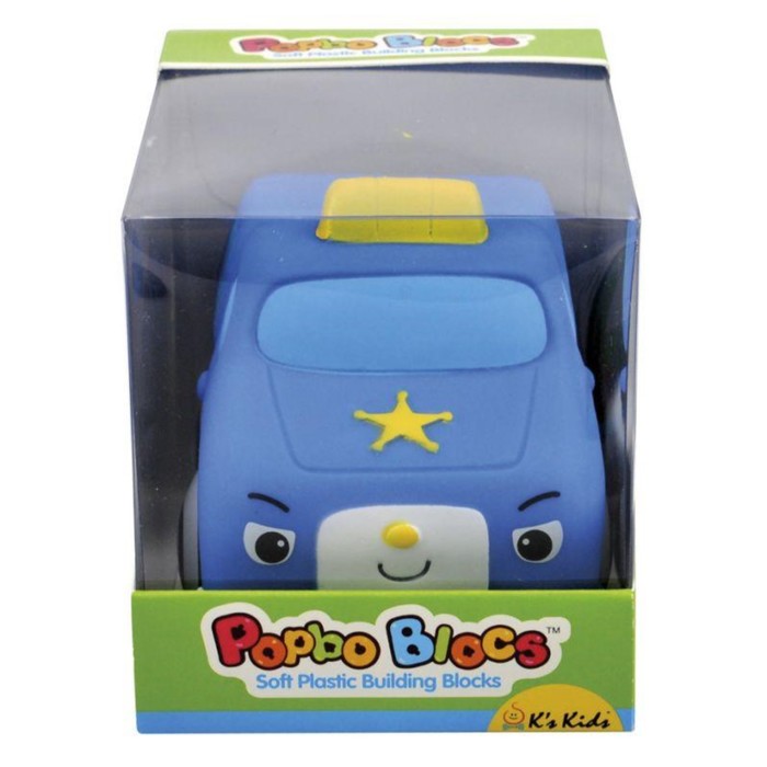 Конструктор "Полицейская машина", 2 детали