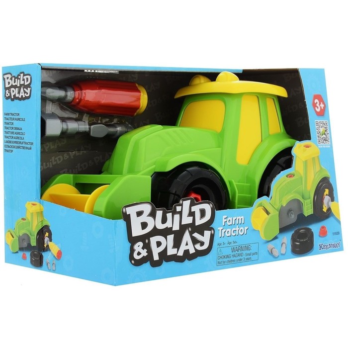 Конструктор Build & Play "Трактор"