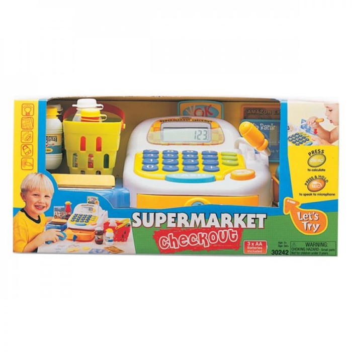 Игровой набор "Супермаркет", с кассой, со световым и звуковым эффектом