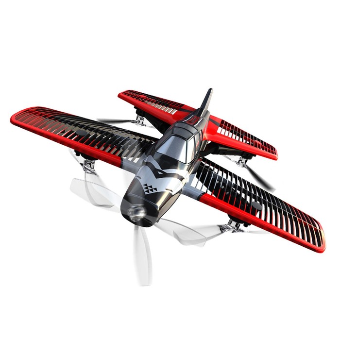 Квадрокоптер-самолёт "Спид Глайдер" на радиоуправлении, красный