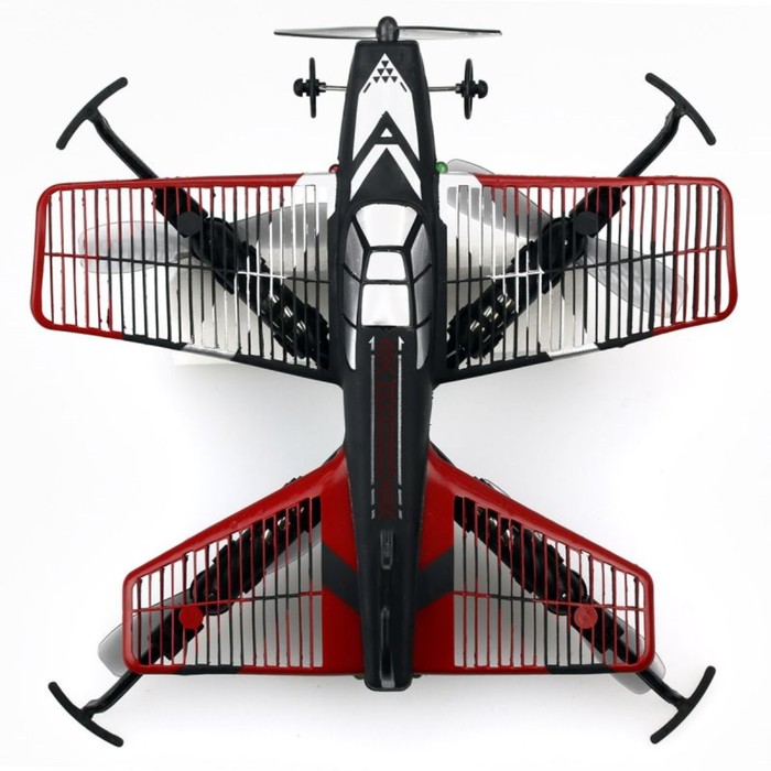 Квадрокоптер-самолёт "Спид Глайдер" на радиоуправлении, красный