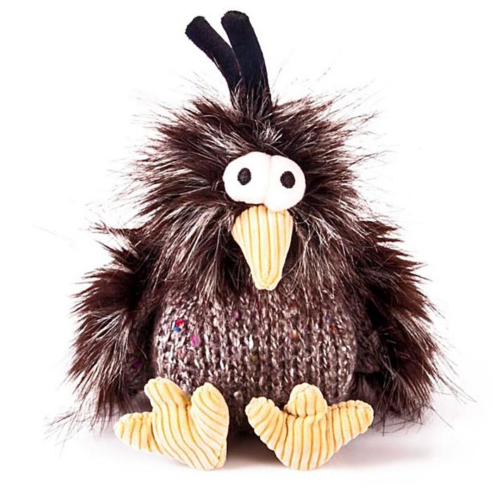 Мягкая игрушка "Галчонок чёрный"