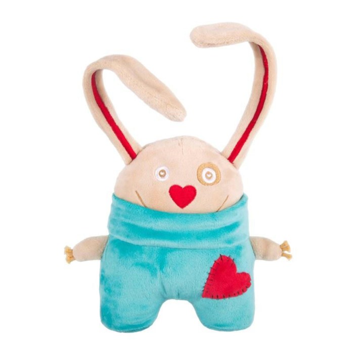 Мягкая игрушка "Заяц: Я влюблённый", 15см