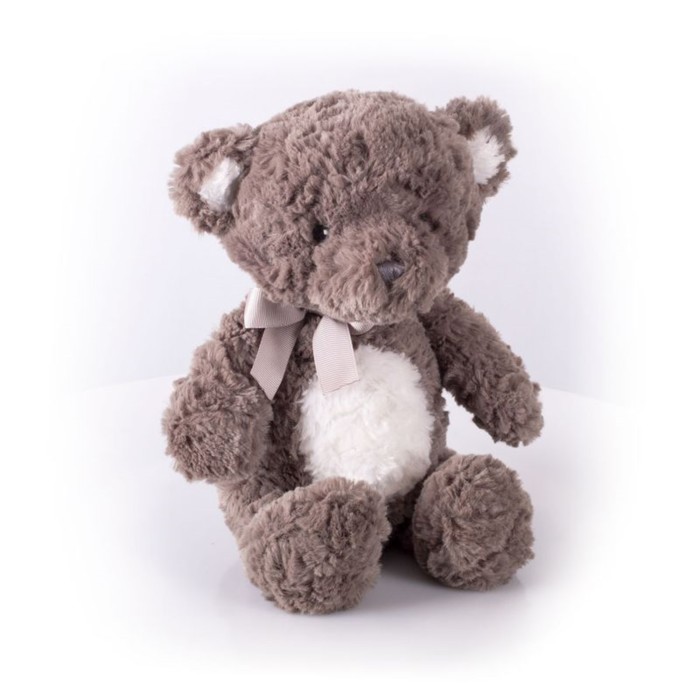 Мягкая игрушка "Мишка Бублик", тёмный, 23см