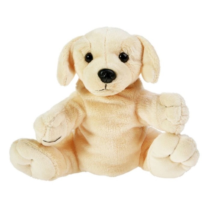 Мягкая игрушка-рукавичка "Собачка", 27см