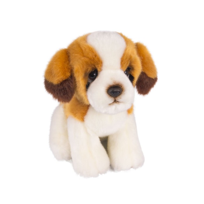 Мягкая игрушка "Щенок Сенбернара", 18см