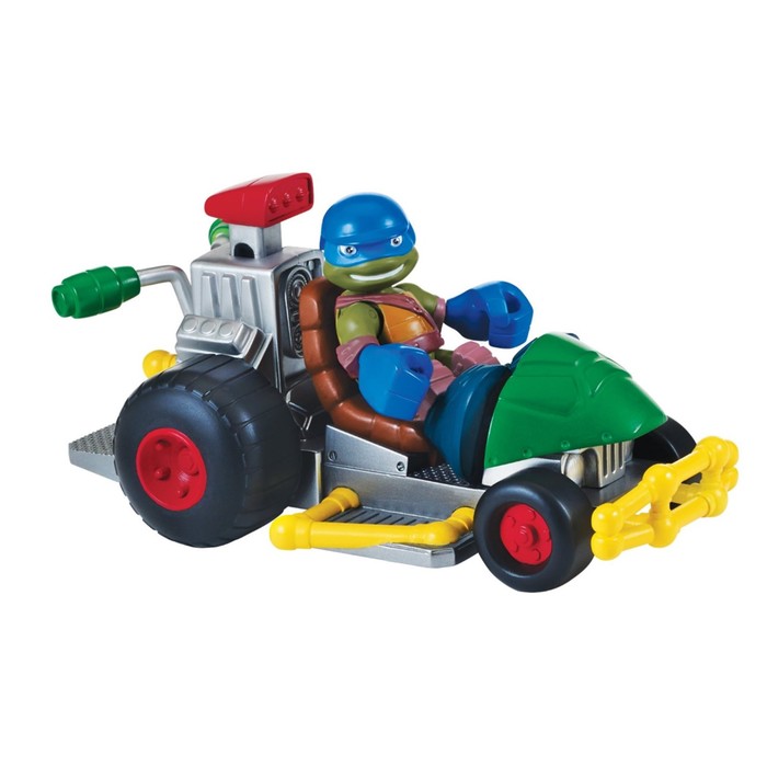 Игровой набор Half Shell Hero Черепашки-ниндзя "Лео с багги"