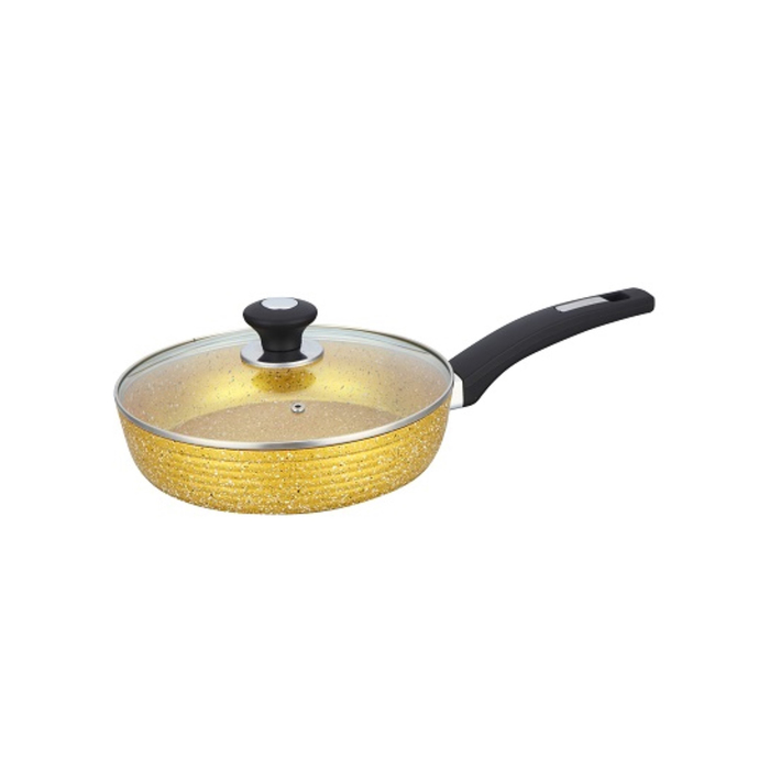 Сковорода GOLDEN, с крышкой 26 см