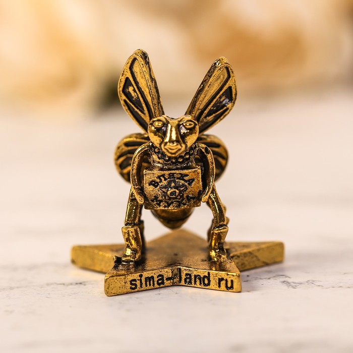 Фигурка сувенирная "Бляха муха", 3,5  х 3,5 см