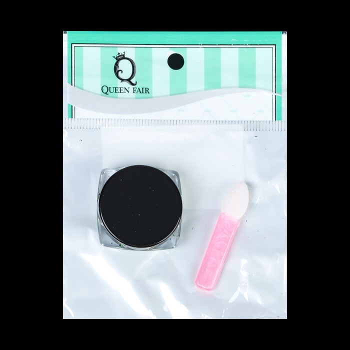 Втирка-нити для ногтей, 0,1гр, цвет зелёный