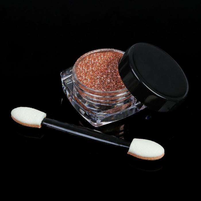 Втирка для ногтей, мерцающая, 0,15гр, цвет бронзовый