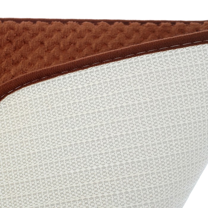 Коврик для ванной "Стандарт", цвет коричневый