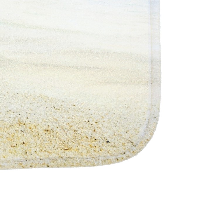 Набор ковриков для ванной и туалета 3 шт "Море"