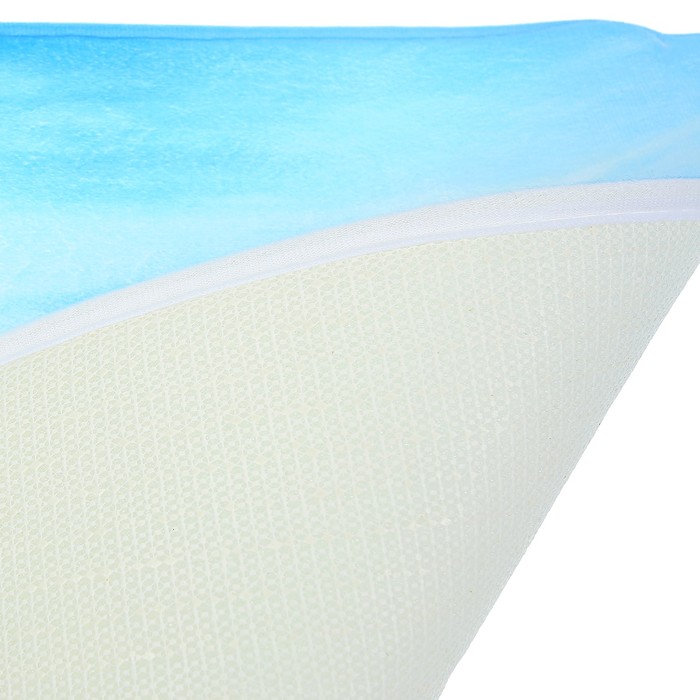 Набор ковриков для ванной и туалета 3 шт "Море"