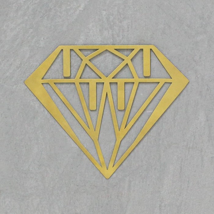 Панно металлическое &quot;Бриллиант&quot;
