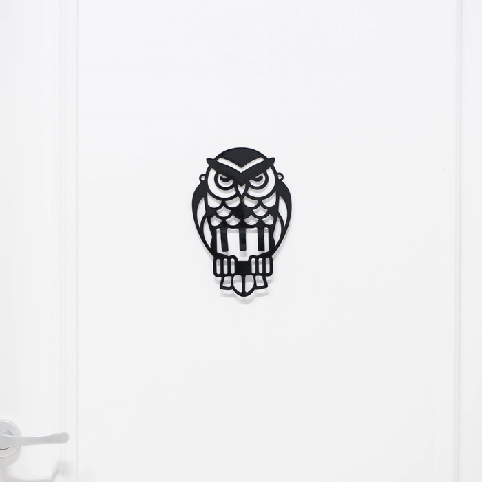 Панно металлическое "Сова"