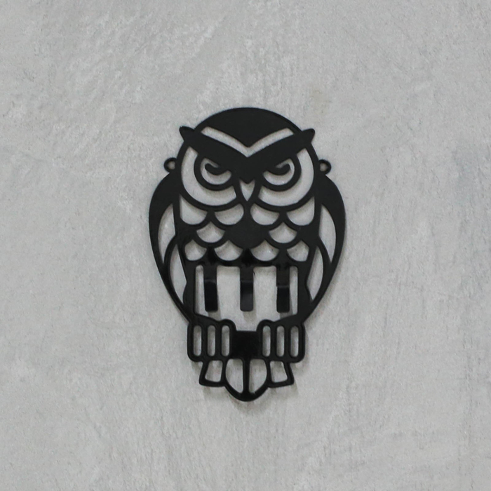 Панно металлическое "Сова"