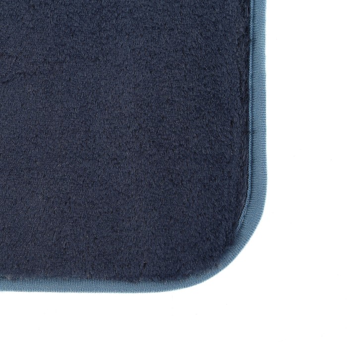 Набор ковриков для ванной и туалета 2 шт, 50х80, 40х50 см, цвет серый