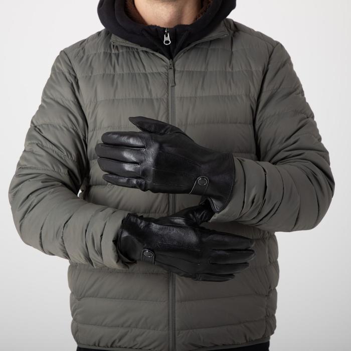 Перчатки мужские, р-р 11.5, цвет чёрный